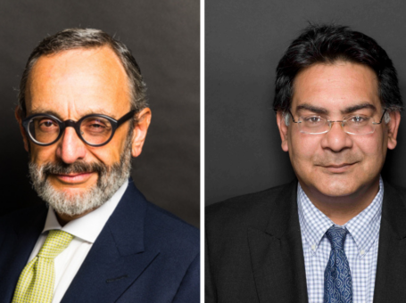 side by side image of 2 barristers