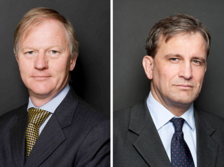 side by side image of 2 barristers