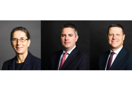 side by side image of Elspeth Talbot Rice, Adam Cloherty and Paul Horsfield, barristers