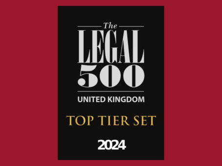 XXIV Old Buildings ranked as a leading set in The Legal 500 2024