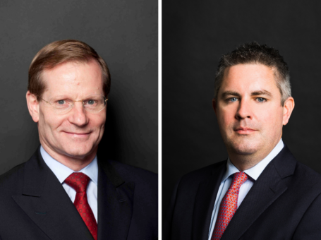 side by side image of 2 barristers