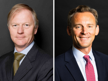 side by side image of two barristers